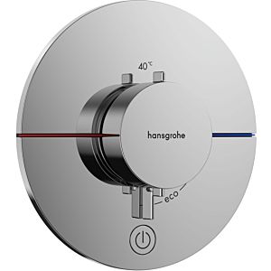 hansgrohe ShowerSelect Comfort S Thermostat 15562000 UP, für 1 Verbraucher und einen zusätzlichen Abgang, chrom