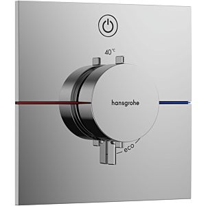 hansgrohe ShowerSelect Comfort E thermostat 15571000 UP, pour 1 consommateur, chromé