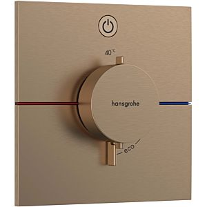 hansgrohe ShowerSelect Comfort E Thermostat 15571140 UP, für 1 Verbraucher, brushed bronze