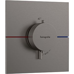 hansgrohe ShowerSelect Comfort E thermostat 15574340 UP, pour 1 consommateur, chrome noir brossé