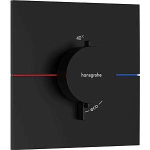 hansgrohe ShowerSelect Comfort E thermostat 15574670 UP, pour 1 consommateur, noir mat