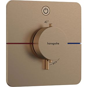 hansgrohe ShowerSelect Comfort Q thermostat 15581140 UP, pour 1 consommateur, bronze brossé