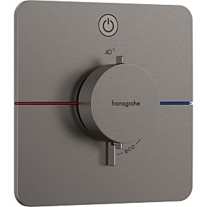 hansgrohe ShowerSelect Comfort Q thermostat 15581340 UP, pour 1 consommateur, chrome noir brossé