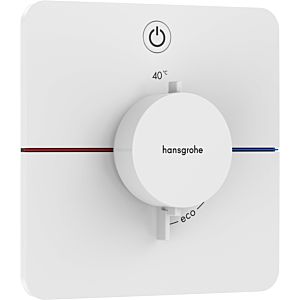hansgrohe ShowerSelect Comfort Q thermostat 15581700 UP, pour 1 consommateur, blanc mat