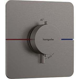 hansgrohe ShowerSelect Comfort Q thermostat 15588340 UP, pour 1 consommateur, chrome noir brossé