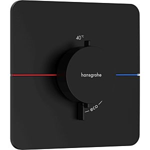 hansgrohe ShowerSelect Comfort Q Thermostat 15588670 UP, für 1 Verbraucher, mattschwarz