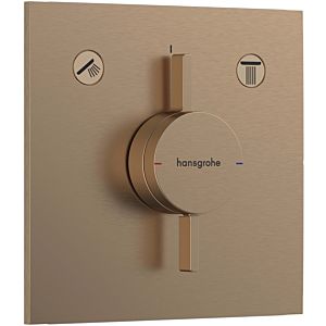 hansgrohe DuoTurn E mixer 75417140 concealed, for 2 consumers, brushed bronze