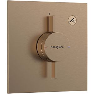hansgrohe DuoTurn E mixer 75617140 concealed, for 1 consumer, brushed bronze
