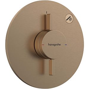 hansgrohe DuoTurn S mixer 75618140 concealed, for 1 consumer, brushed bronze
