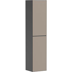 hansgrohe Xevolos E armoire haute 54223390 400x360x1760mm, droite, gris ardoise mat, structure bronze
