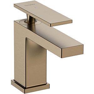 hansgrohe Tecturis pedestal valve 73013140 projection 122mm, with lever handle, brushed bronze