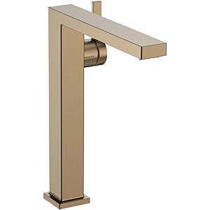 hansgrohe Tecturis single-lever basin mixer 73070140 projection 197mm, with push-open waste set, brushed bronze