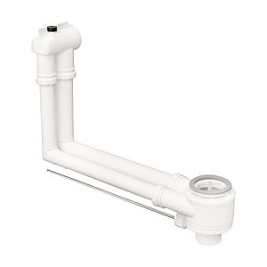 hansgrohe waste and overflow set 50005000 with eccentric actuation, for wash basins