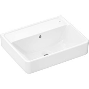 hansgrohe Xanuia Q hand wash basin 60232450 500x390mm, without tap hole with overflow, white