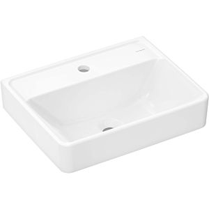 hansgrohe Xanuia Q hand wash basin 60233450 500x390mm, with tap hole without overflow, white