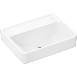 hansgrohe Xanuia Q hand wash basin 60234450 500x390mm, without tap hole and overflow, white