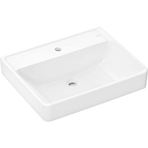 hansgrohe Xanuia Q wash basin 60241450 600x480mm, with tap hole, without overflow, white