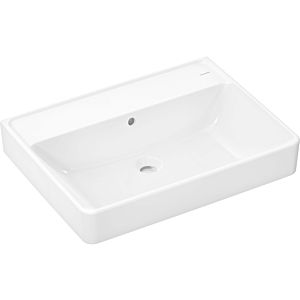 hansgrohe Xanuia Q lavabo 60245450 650x480mm, sans trou pour robinetterie, avec trop-plein, blanc