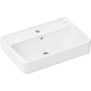 hansgrohe Xanuia Q lavabo 61120450 550x370mm, avec trou pour robinetterie/trop-plein, SmartClean, blanc
