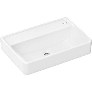 hansgrohe Xanuia Q lavabo 61123450 550x370mm, sans trou pour robinetterie/trop-plein, SmartClean, blanc