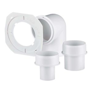 Helios toilet connection set 08191 for connecting a toilet seat suction