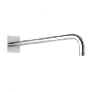 Herzbach Living Spa iX arm 17960450209 Stainless Steel , 450mm, wall connection, square
