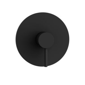 Herzbach Siro shower fitting 30.120555.1.12 matt black, concealed fitting