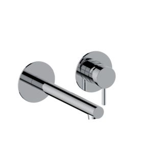 Herzbach Siro washbasin fitting 30.120954.1.01 chrome, concealed fitting, projection 210mm