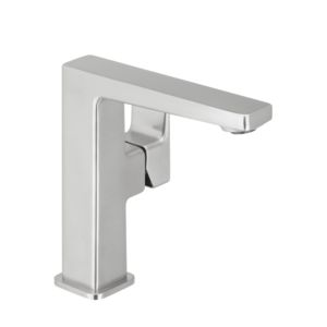 Herzbach Ceo single-lever basin mixer 36.220333.1.14 L-Size, without waste set, stainless steel finish