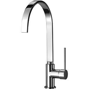 Herzbach Design New robinet de cuisine 10.135240. 2000 chrome, projection 22,9 cm, actionnement latéral