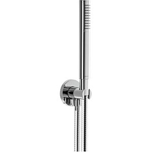 Herzbach Living Spa tub set 11.620221.4.01 chrome, with cone holder, shower connection elbow, 2000 .600mm, round