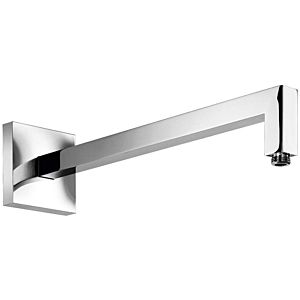 Herzbach Living Spa shower arm 11.674200.2.01 420 mm with flange attachment, for square rain shower, chrome