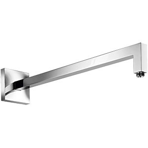 Herzbach Living Spa shower arm 11.675000.2.01 500 mm with flange attachment, for square rain shower, chrome