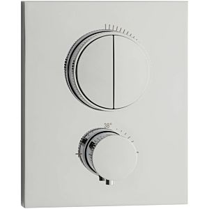 Herzbach Living Push thermostat 11803050201 chrome, 2 Verbraucher , square