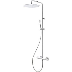 Herzbach Living Spa shower column 11.988230.1.01 Ø 300 mm, with plastic hand shower, chrome