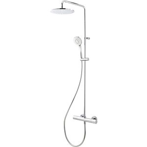 Herzbach Living Spa shower column 11.988525.1.01 Ø 250 mm, with hand shower 100mm multifunction, chrome