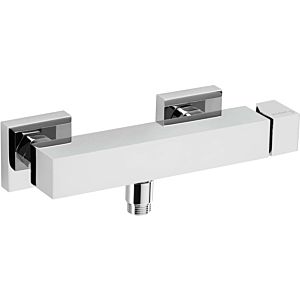 Herzbach NeoCastell shower fitting 12.210000.1.01 exposed, screwable wall rosettes, chrome