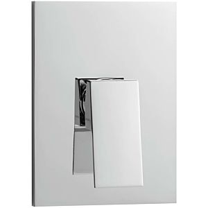 Herzbach NeoCastell final assembly set 12.210550.1.01 concealed shower fitting, 180x130mm, chrome