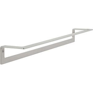 Herzbach Design iX towel holder 17.818000.1.09 brushed stainless steel, wall mounting, 450 mm