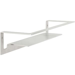 Herzbach Design iX wall shelf 17.820000.1.09 brushed stainless steel, for shower utensils, 300 mm