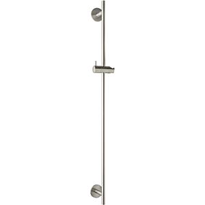 Herzbach Design iX shower wall rail 17.965900.1.09 900 mm, rosette d= 70mm, brushed stainless steel