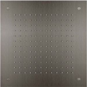 Herzbach Design iX PVD rain shower 21.638000.2.40 Black Steel, 380x380mm, for ceiling installation