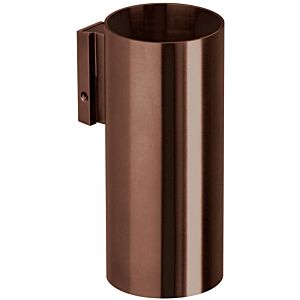 Herzbach Design iX PVD toothbrush holder and tumbler 21.812000. 2000 .39 Copper Steel, wall mounting