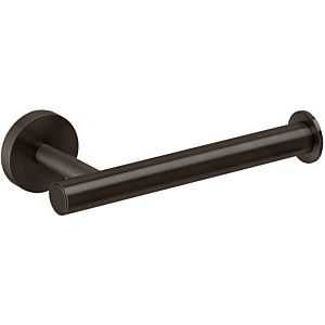 Herzbach Design iX PVD toilet roll holder 21.814000. 2000 .40 Black Steel, without cover, wall mounting