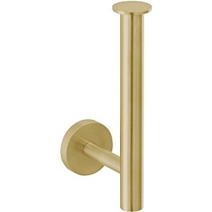 Herzbach Design iX PVD reserve toilet roll holder 21.815050. 2000 .41 Brass Steel, for 2 rolls, wall mounting
