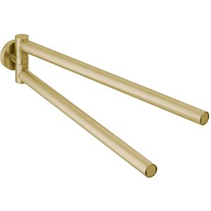 Herzbach Design iX PVD towel rail 21.818500. 2000 .41 Brass Steel, 2 movable arms
