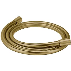 Herzbach Design iX PVD shower hose 21.925300. 2000 .41 with rotating cone, shower hose 1250mm, Brass Steel