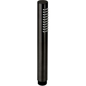 Herzbach Design iX PVD baton hand shower 21.977400. 2000 .40 round, Black Steel