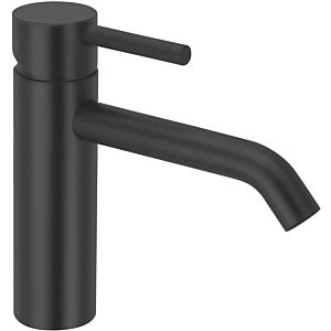 Herzbach Deep Black mitigeur lavabo 23.203720.1.12 150 mm, noir mat, taille M, sans garniture de vidange