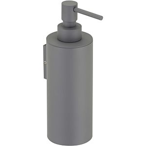 Herzbach Deep Gray soap dispenser 23.811000.1.06 for 200ml, wall mounting, gray matt